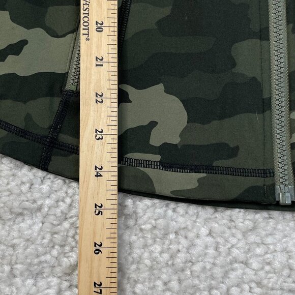 Lululemon Define Jacket Luon Heritage Camo Olive Green 12 - Picture 10 of 11